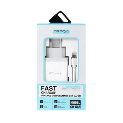 Cargador Treqa 3 USB con Cable V8SKU: 2136