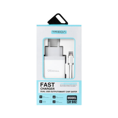 Cargador Treqa 3 USB con Cable IOSSKU: 2137