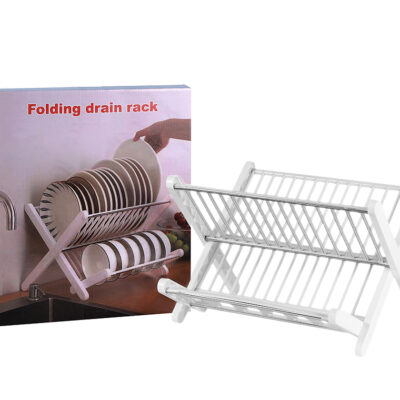 Escurridor y Exhibidor de Platos Plegable de PlástSKU: 8764