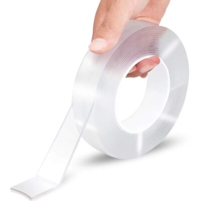 Cinta Adhesiva de Doble Cara Transparente 5mts x 3 cmSKU: 11055
