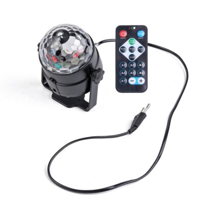 Bola de Luces Led Rgb Audiorítmica DiscotecaSKU: 2519