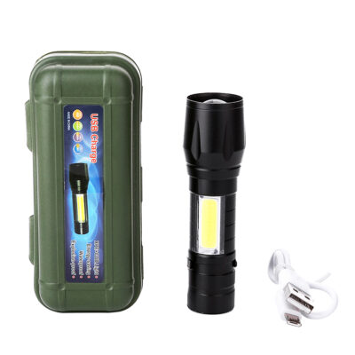 Linterna Led Recargable con CableSKU: 7389