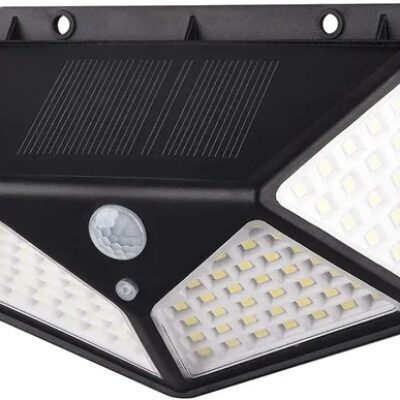 Foco Exterior Solar Sensor Movimiento 100 ledSKU: 2557