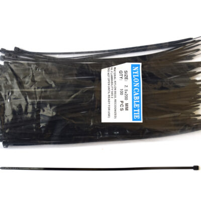 Precintos Negro 2,5 x 200 mmSKU: 8032